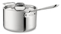 Stainless Steel Saucepan with Lid, 4 qt B780853