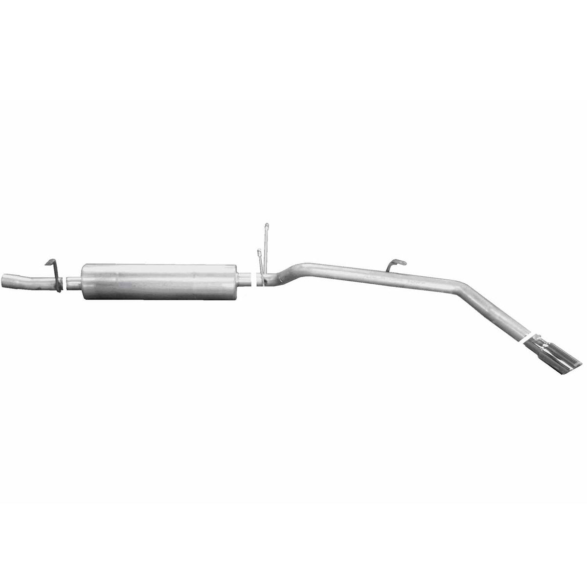 Black Cat-Back Dual Split Exhaust System E944893