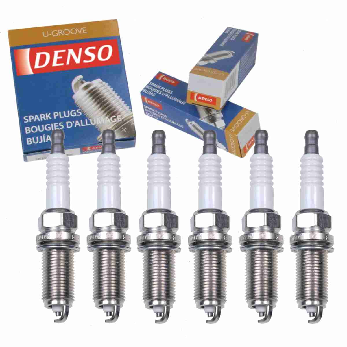 6 pc Standard U-Groove Spark Plugs Y11439