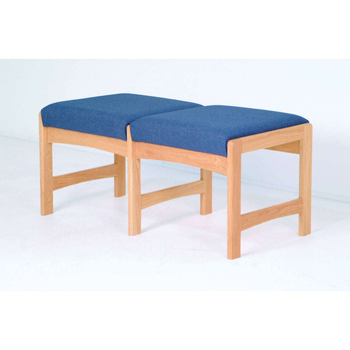 Powder Blue Two Seat Wooden Bench Y7005
