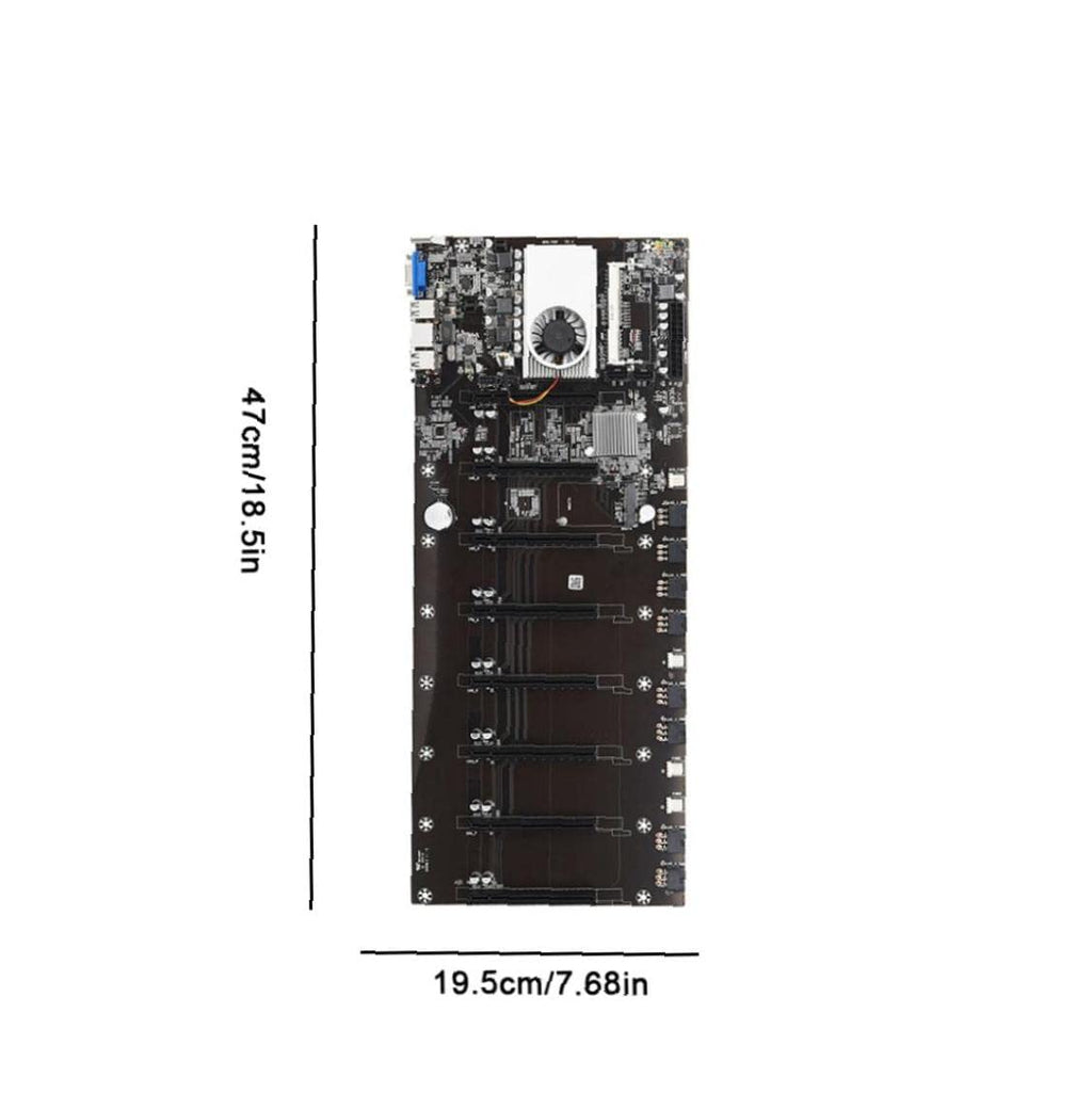 Mining Motherboard with 8 Video Card Slots A4797