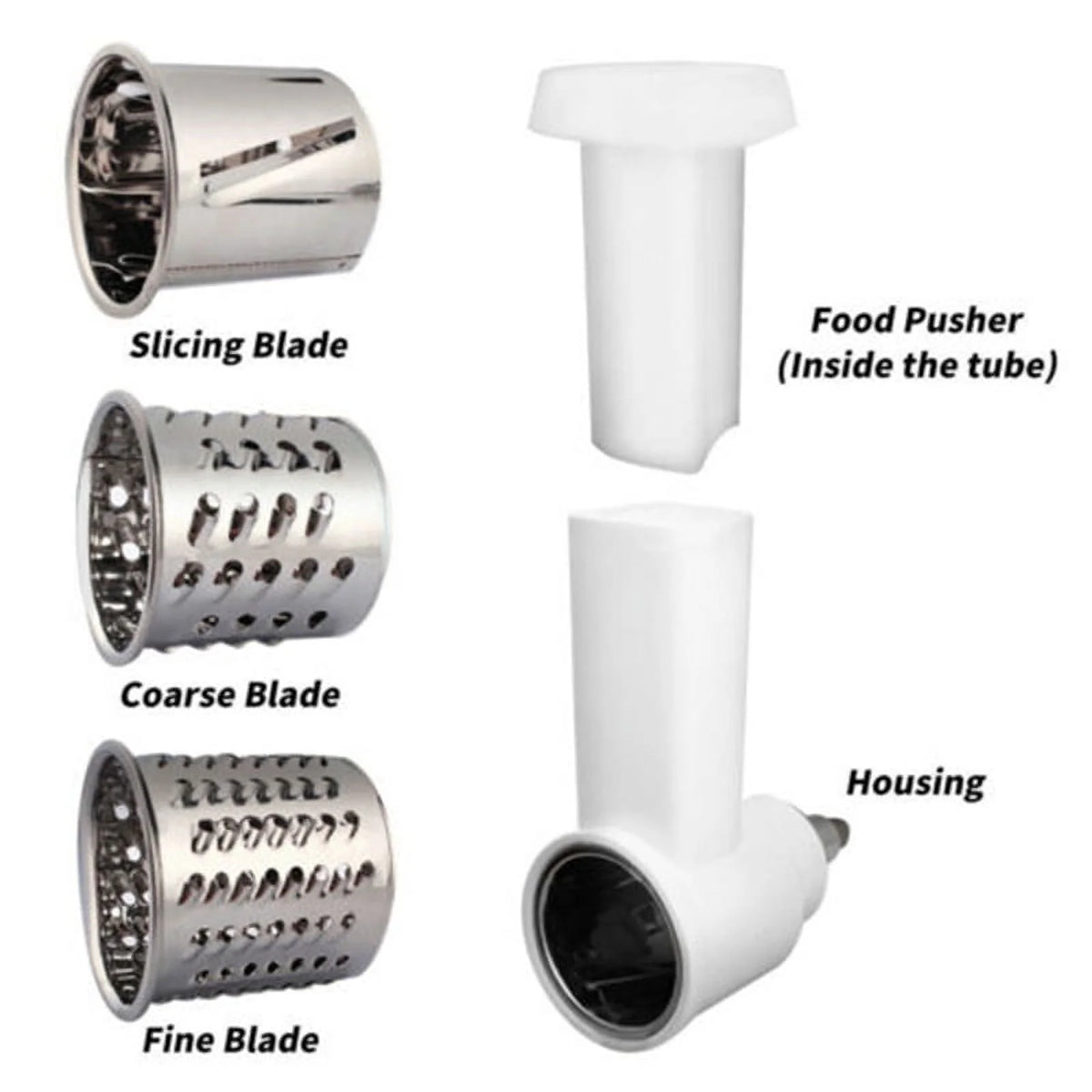 3 Sets Meat Grinder Slicer Juicer Attachment S927312