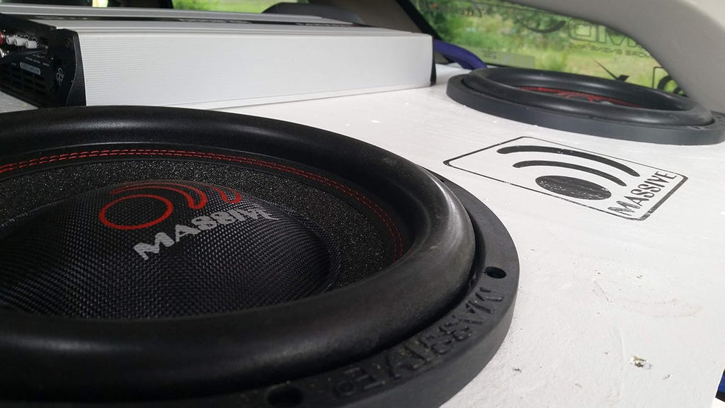 6.5 Inch Car Audio Subwoofer 250 Watt RMS Dual 4 Ohm Q313