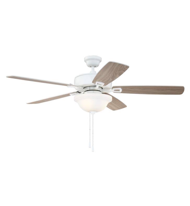Brushed Polished Nickel Ceiling Fan W803