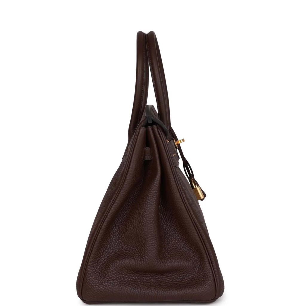Birkin 35 Rouge Sellier Clemence Gold Hardware I33537