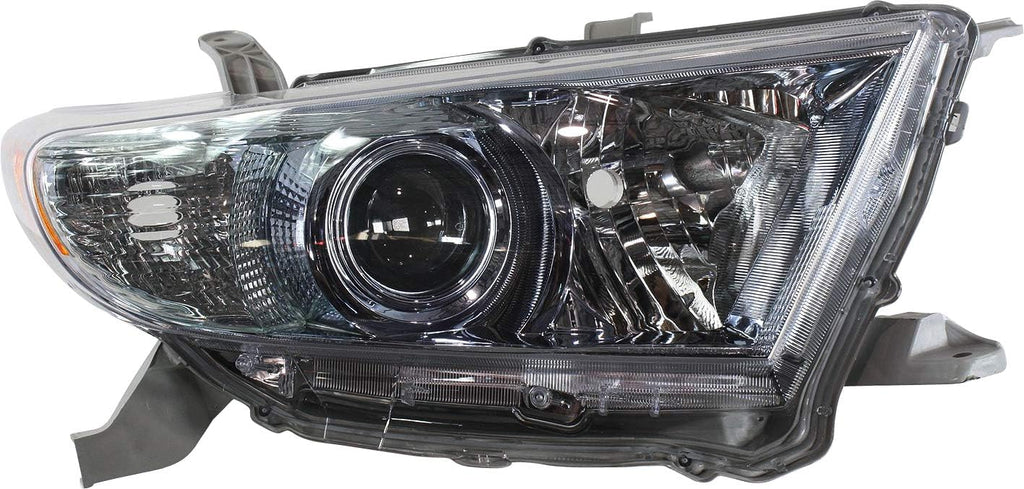 RH Lens and Housing Headlight for 2011-2013 Toyota Highlander Hybrid P52258