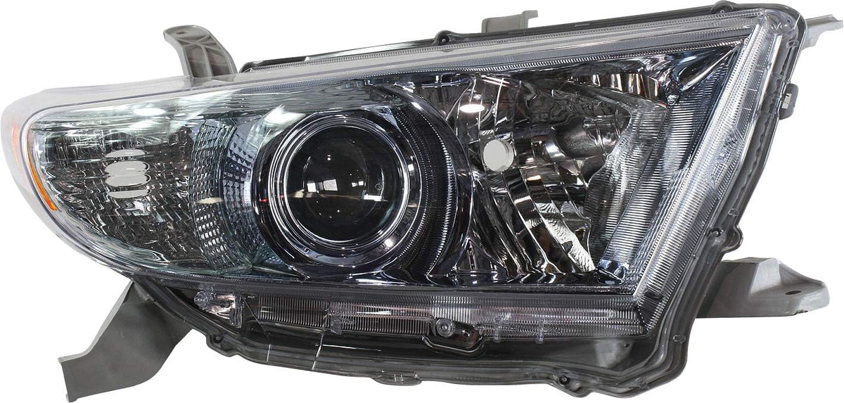 RH Lens and Housing Headlight for 2011-2013 Toyota Highlander Hybrid P52258