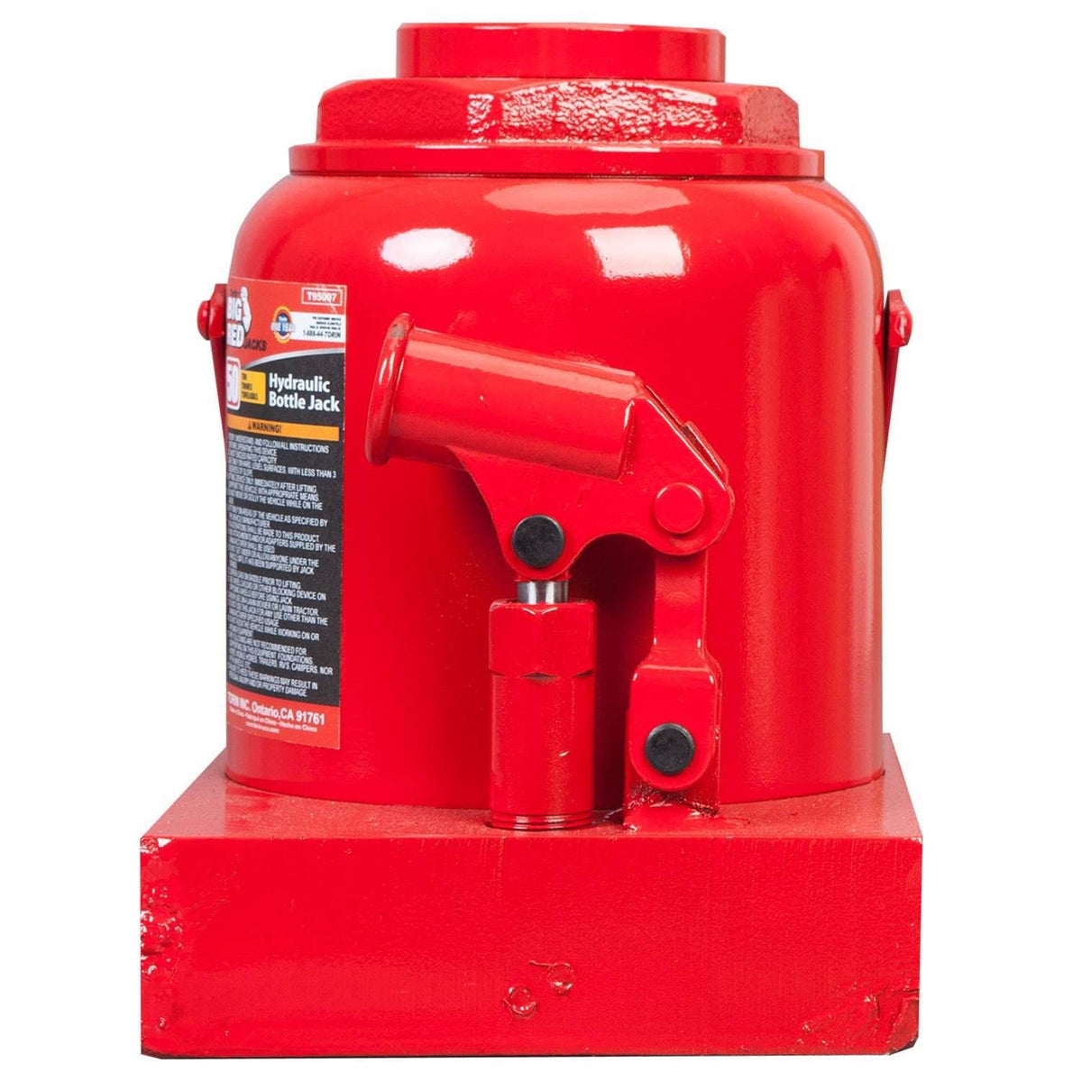 50 Ton Capacity Hydraulic Steel Bottle Jack I5574