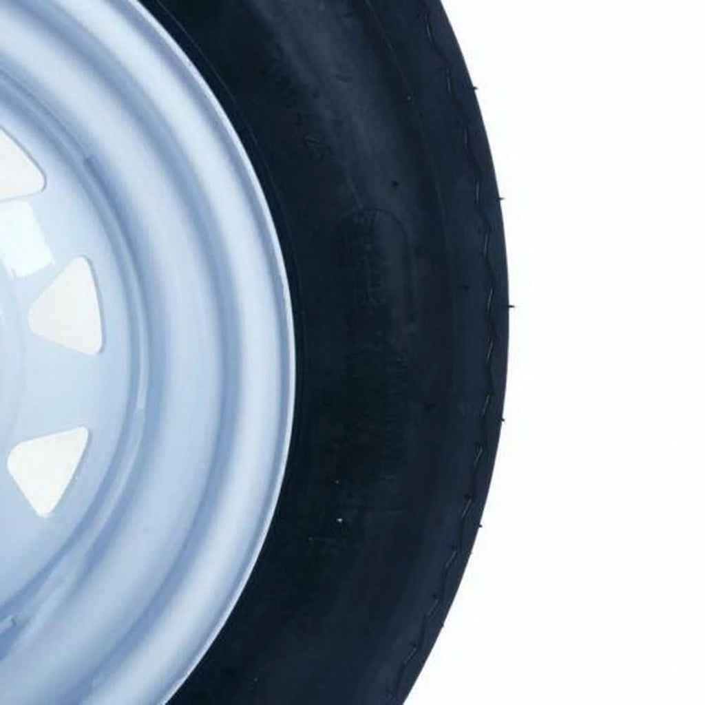 2PCS 5.30-12 Bias Trailer Tires with White Rim Z482809