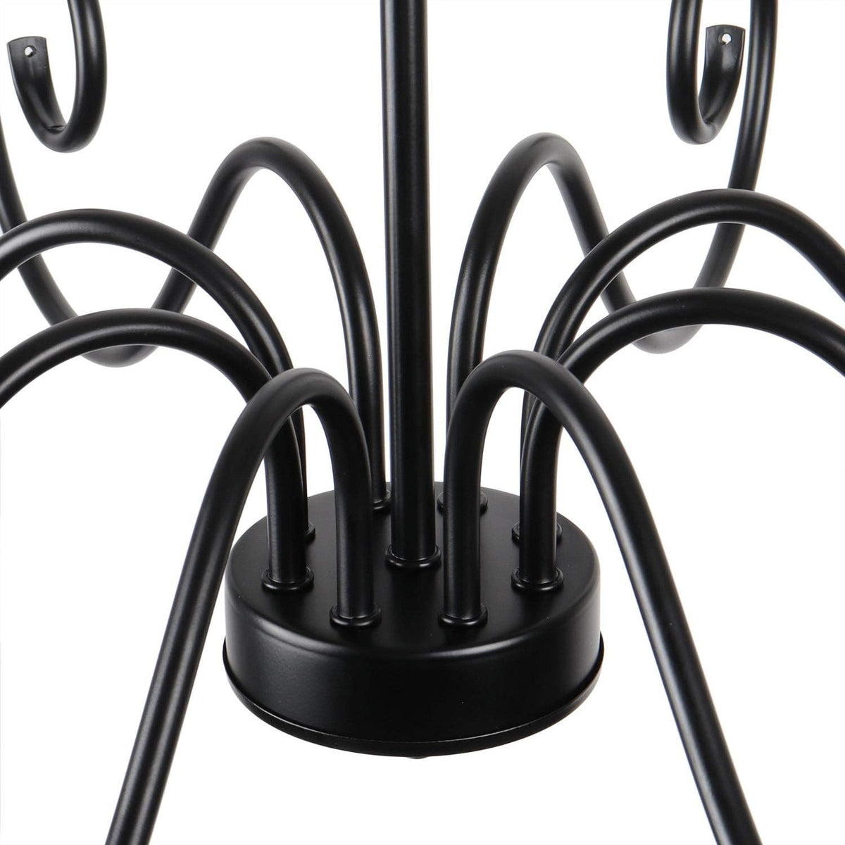 8 Lights Black Rustic Chandelier Ceiling Light Fixture T69218