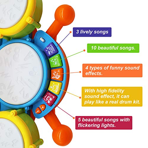 Kids Electric Drum Set W972