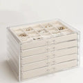 5 Drawers Clear Acrylic Jewelry Box P346075