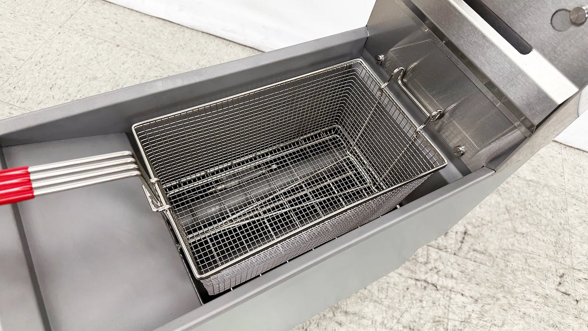 Commercial Gas Countertop Deep Fryer F270