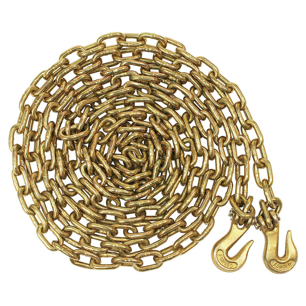 5/16" X 20' Transport Chain, WLL 4,700 lbs, Pack of 2 Q738