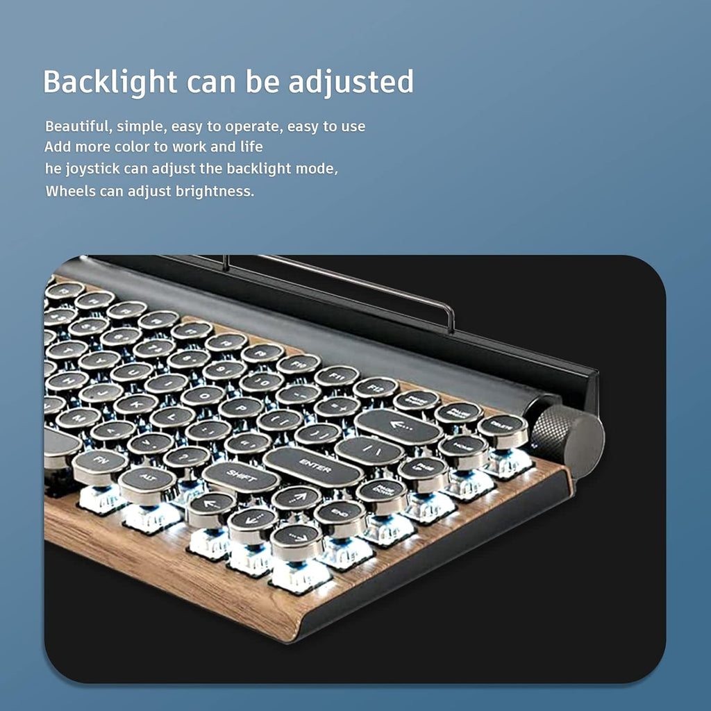 Wireless Bluetooth Mechanical Keyboard 83 Keys H4134