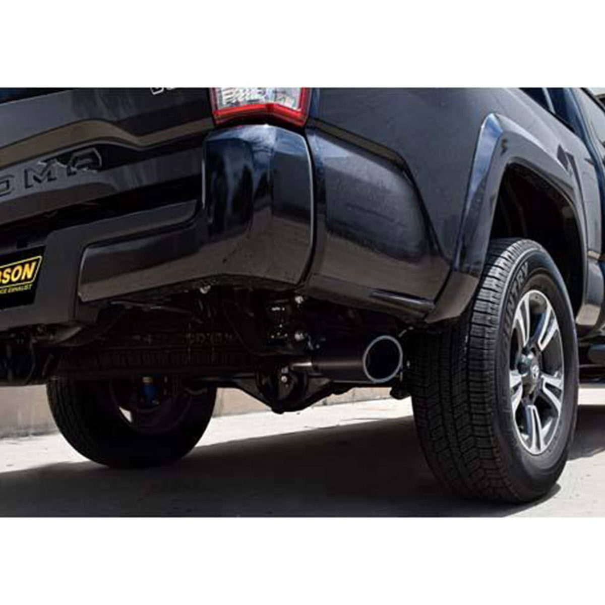 Black Cat-Back Dual Split Exhaust System E944893