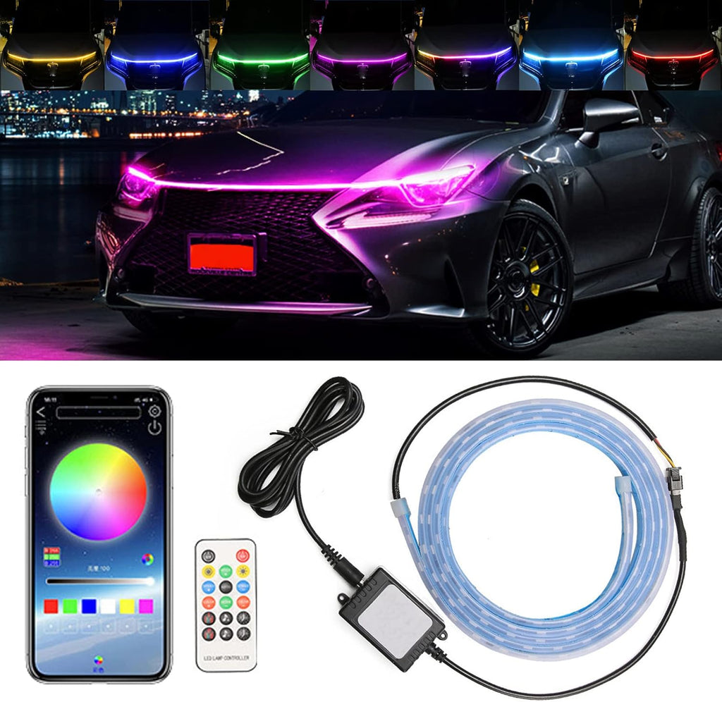 Multicolor Waterproof Car LED Strip Lights B95368
