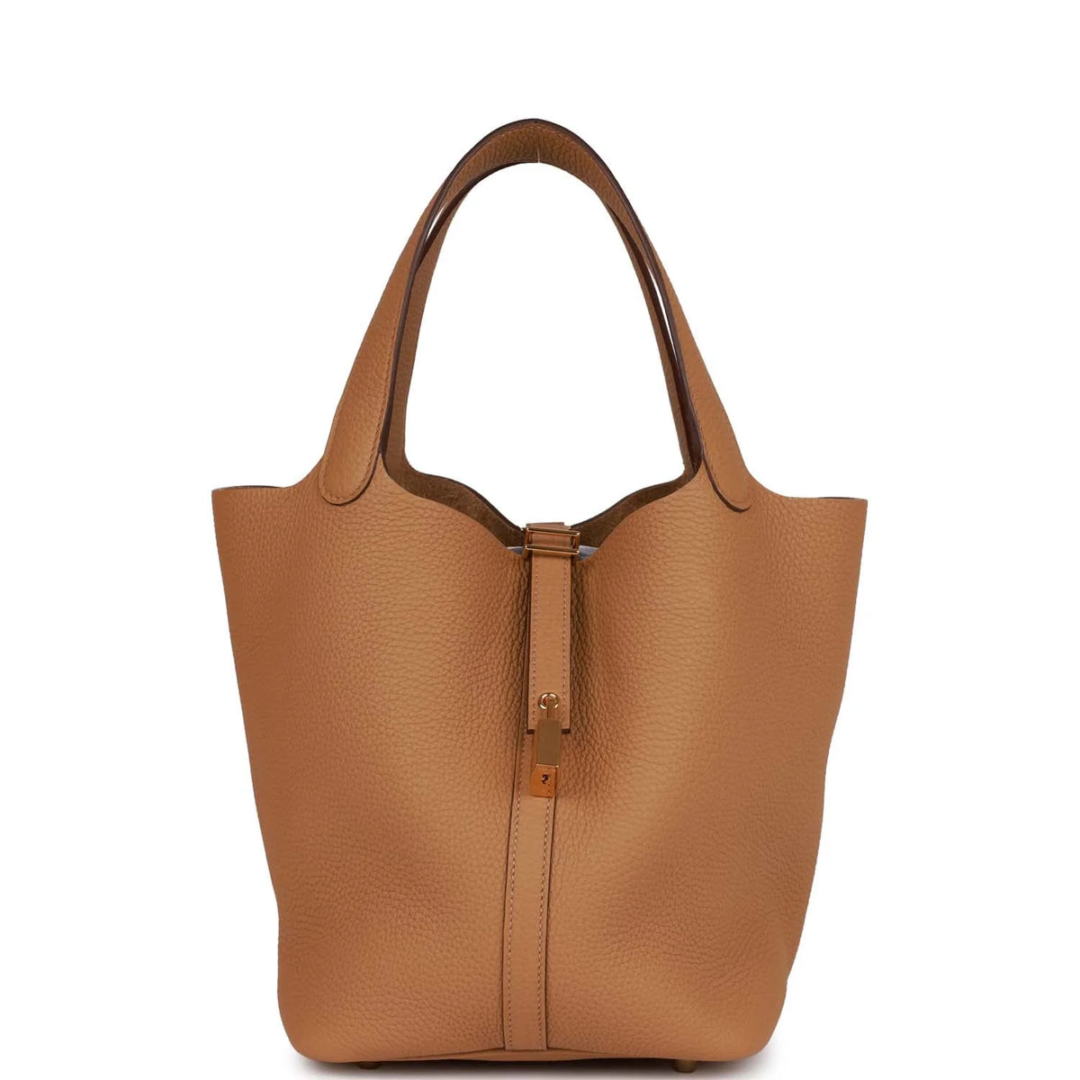 Biscuit Clemence Gold Hardware Bag S812