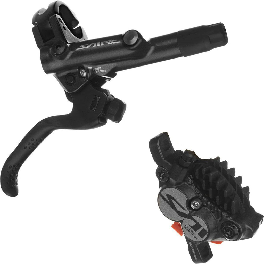 Black Pre-Bled Rear Disc Brake with Metal Pad F37455