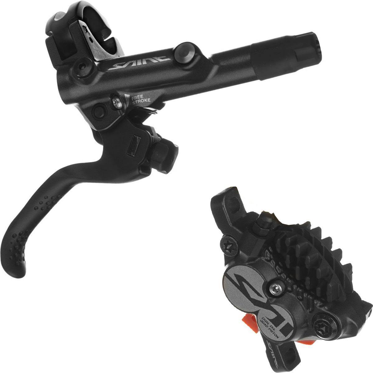 Black Pre-Bled Rear Disc Brake with Metal Pad F37455
