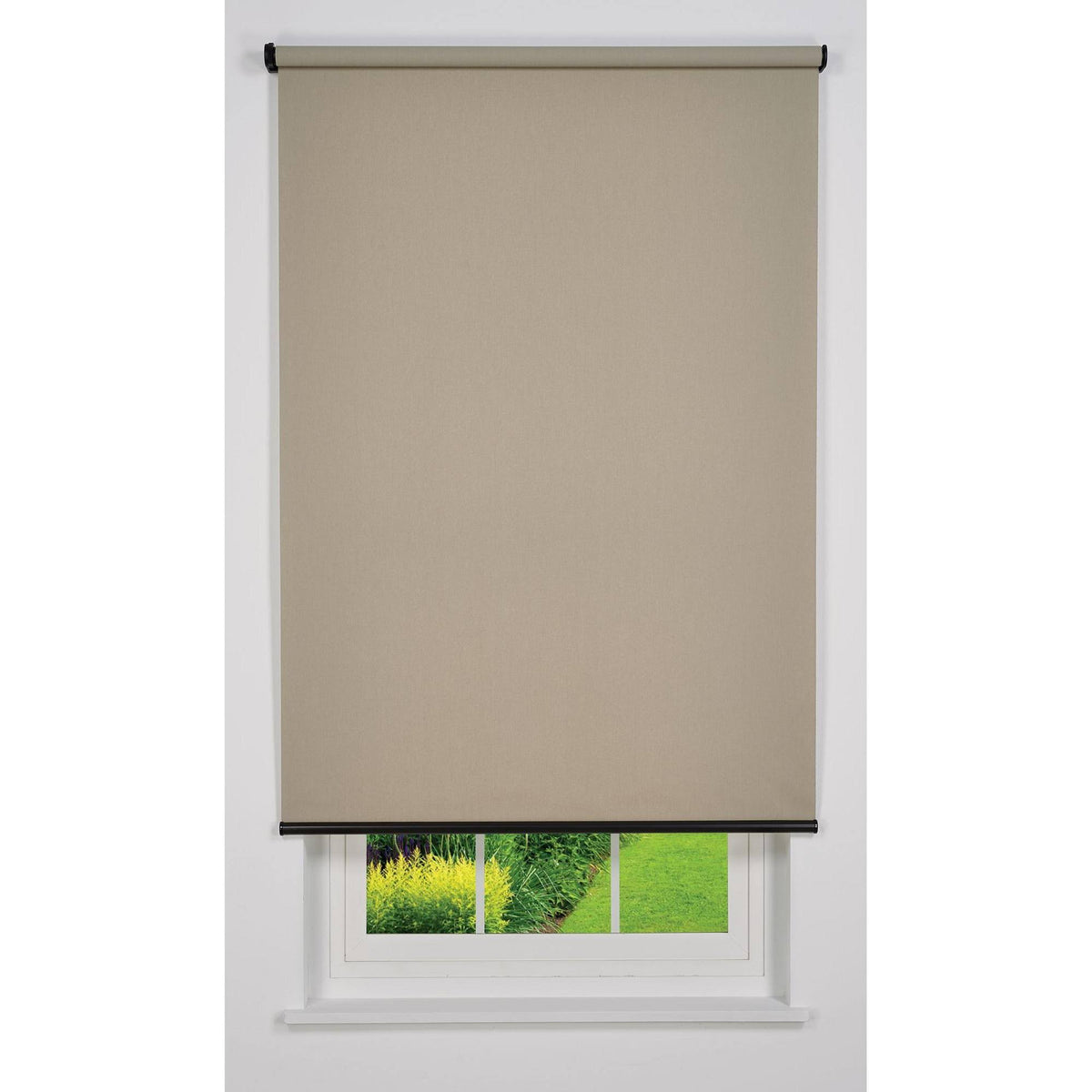 Taupe Cordless Light Filtering Roller Shade 61 W x 78 H K970247