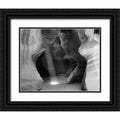 24x20 Black Ornate Wood Framed Museum Art Print R35703