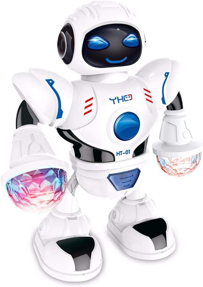 Pack of 2 Musical Dancing Robot Toy H329