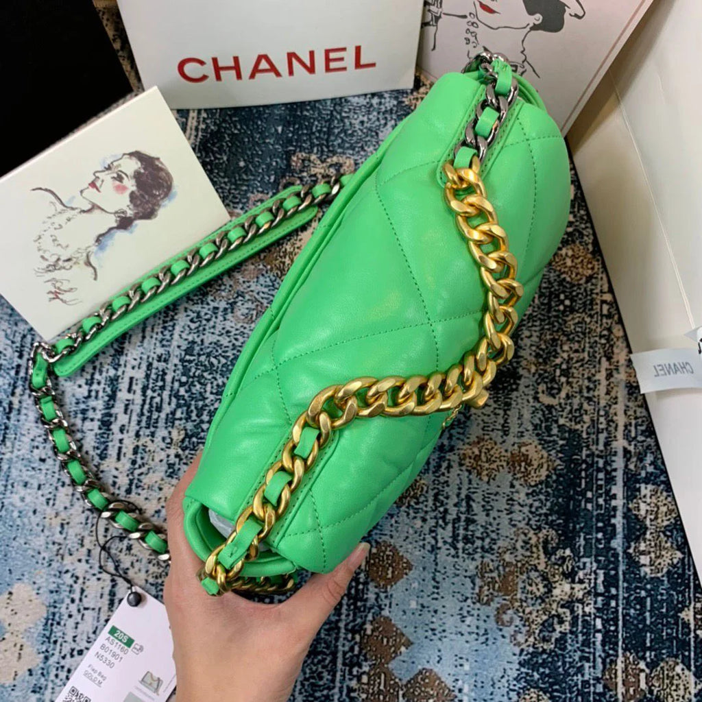 Green Handbag U6763