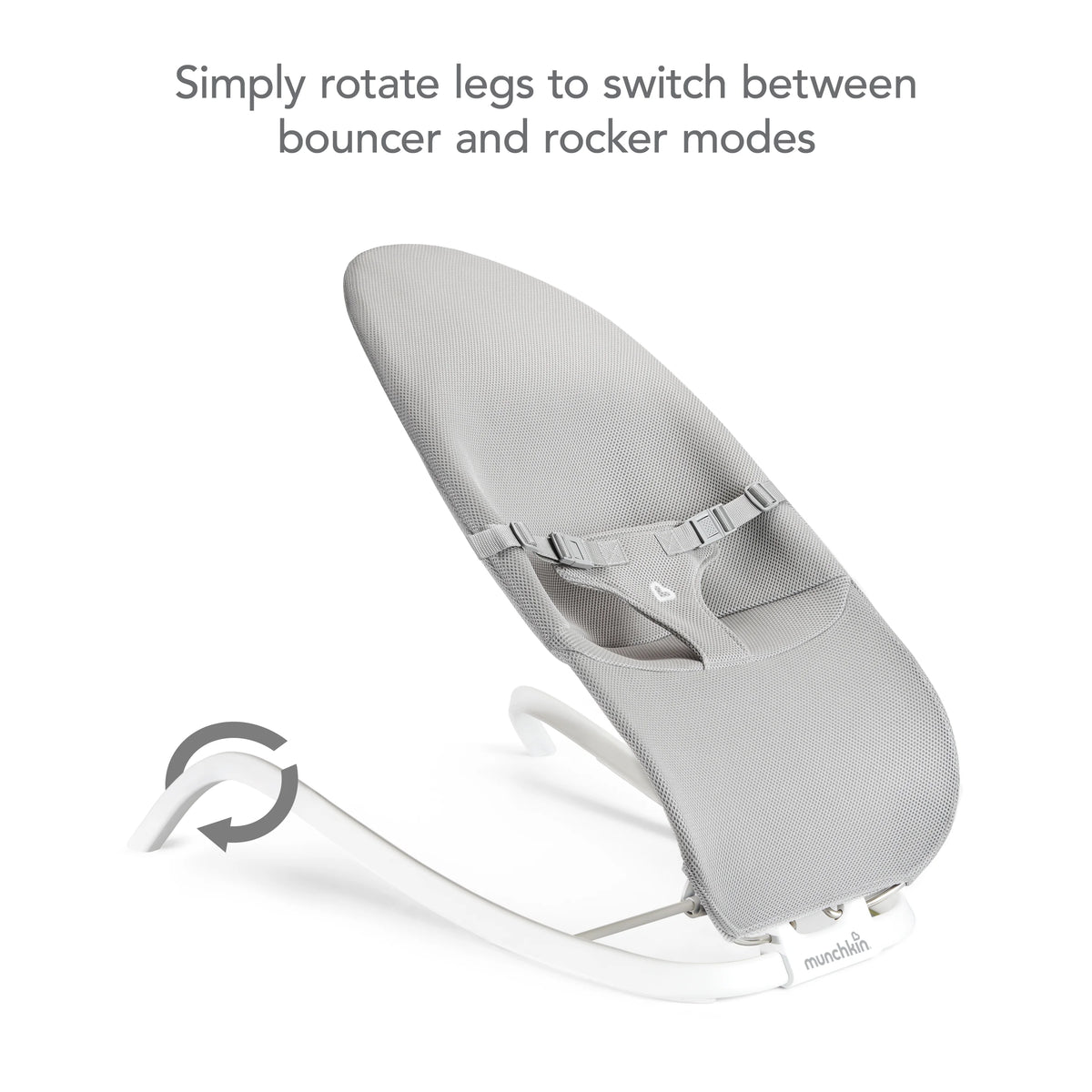 2-in-1 Baby Bouncer & Rocker, Lightweight & Compact R3137