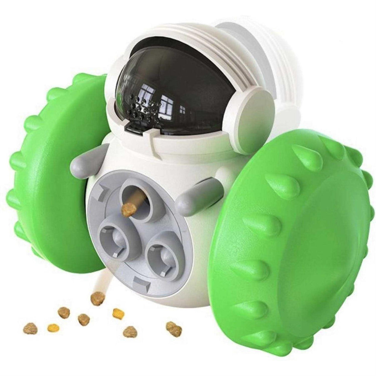 Robot Shaped Treat Dispenser Push Toy H216551
