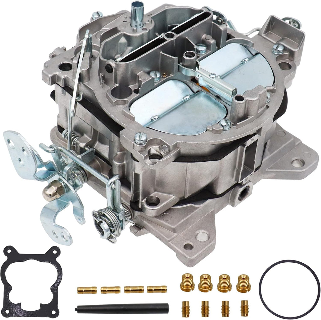 Carburetor 4 Barrel 750 CFM Manual Choke with Gaskets Plugs Jets B9549