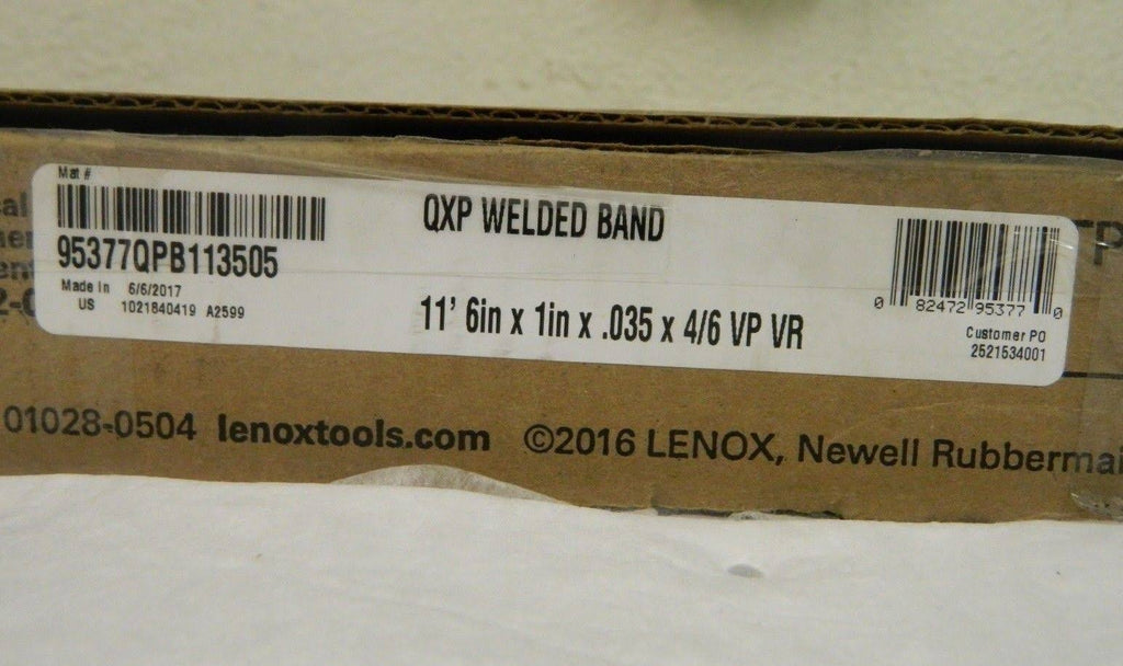 Bimetal Band Saw Blade, 11 ft. 6 in. L L936459