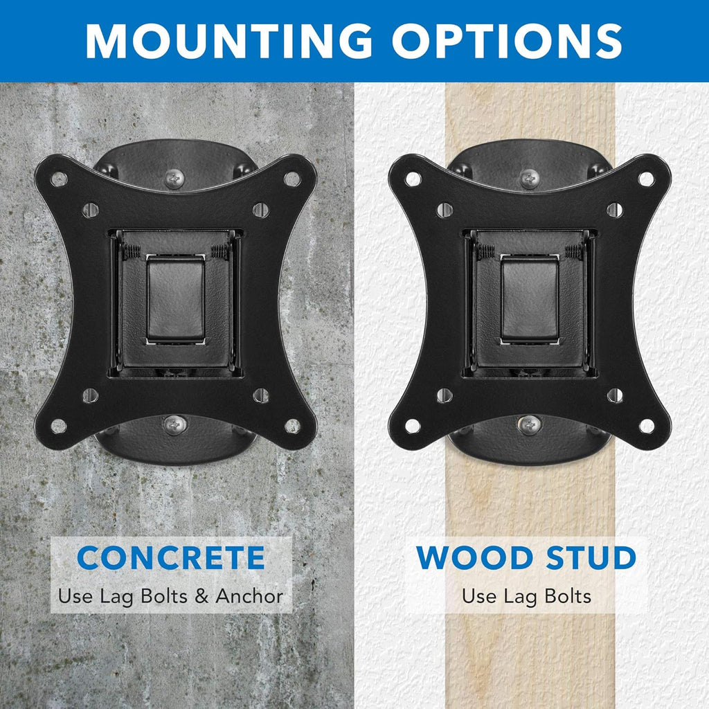 Small TV Monitor Wall Mount, VESA Compatible, 44lb Capacity, Pack of 2 X283