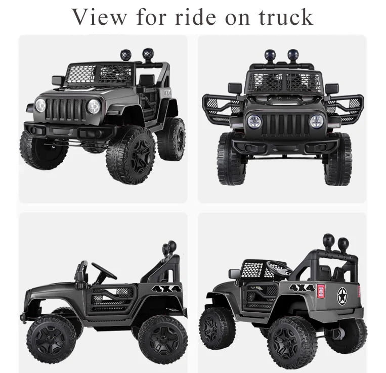 12V Kids Powered Ride on Truck Car with Parent Remote Control L902509