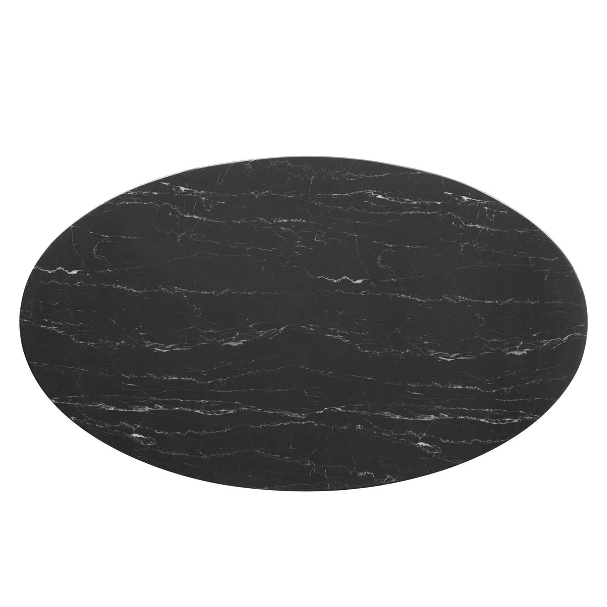 60" Oval Artificial Marble Dining Table T73491