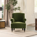 Olive Green Performance Velvet Accent Armchair M5126