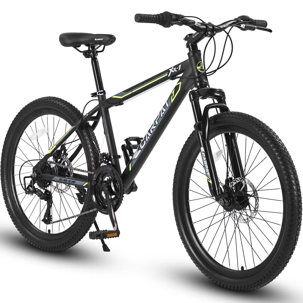 24 inch Kids Mountain Bike with Disc Brakes 21 Speed U955656