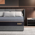 Black 12 inch Queen Gel Memory Foam Mattress L40293