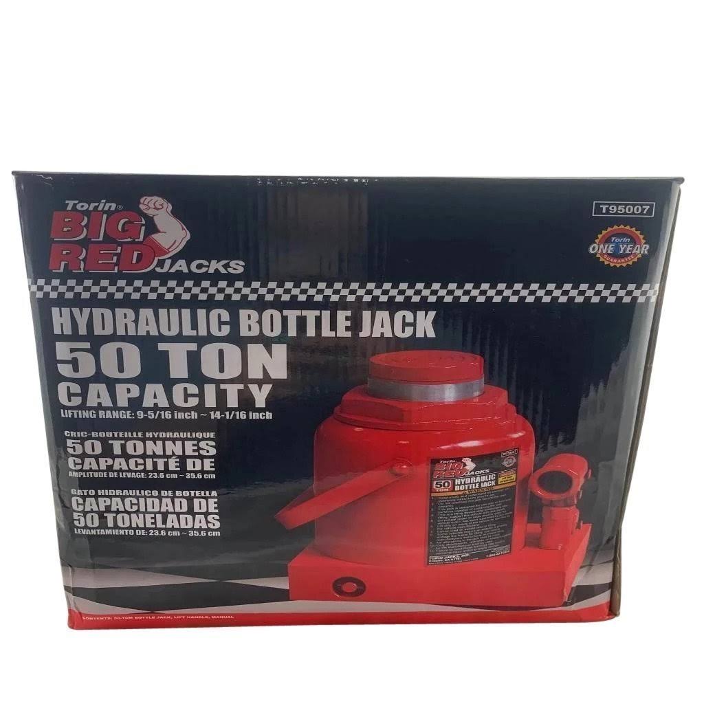 50 Ton Capacity Hydraulic Steel Bottle Jack I5574