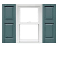Raised Panel Vinyl Shutters 1 Pair 14.75 x 47 F4497