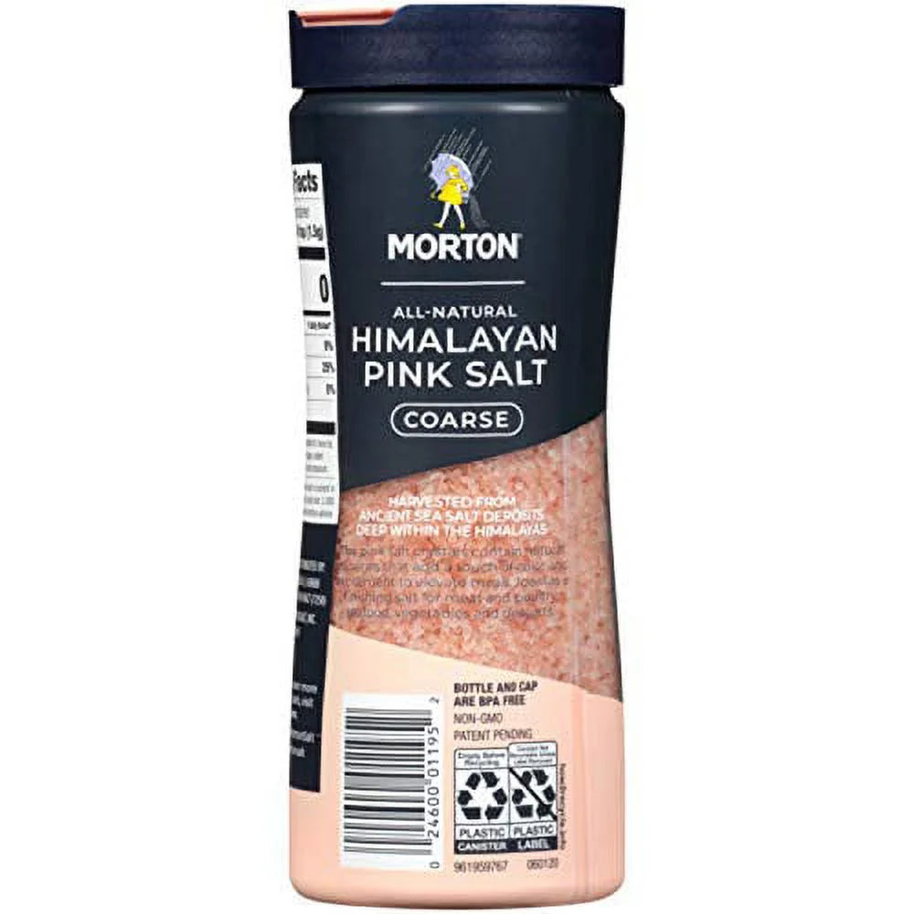 All-Natural Himalayan Pink Salt Coarse 17.6 Ounce Pack of 6 M97849