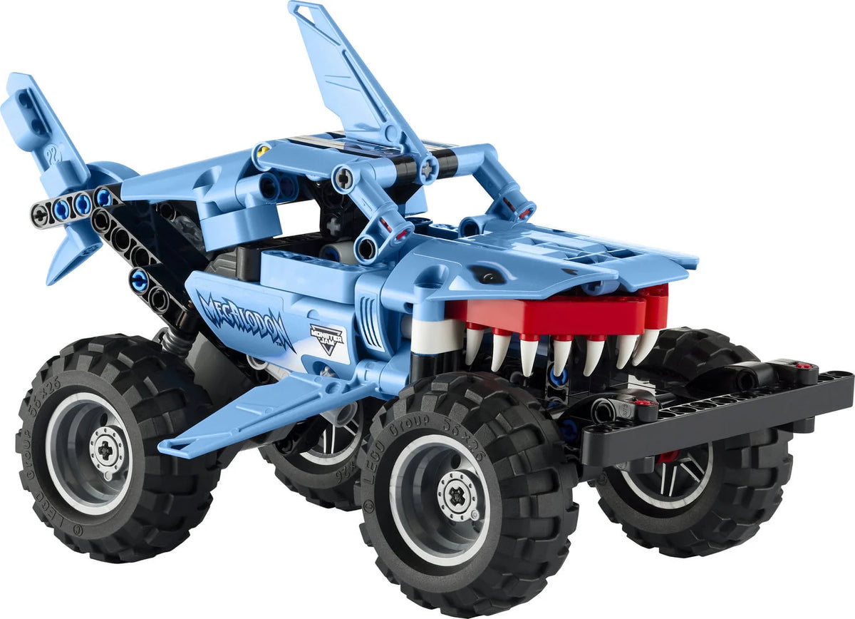 Pull Back Shark Truck to Car Toy 2 in 1 D431106