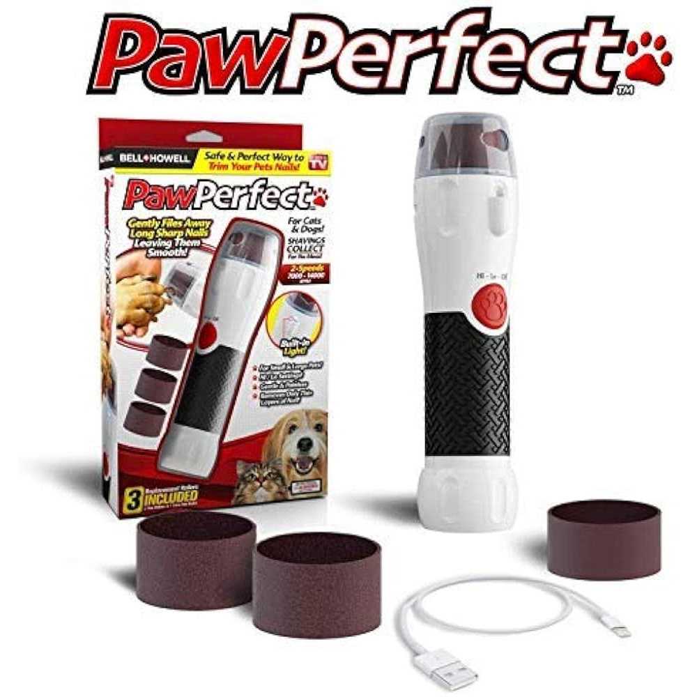 Pet Nail Rotating File Dog Nail Grinder Trimmer 3 Modes X3203