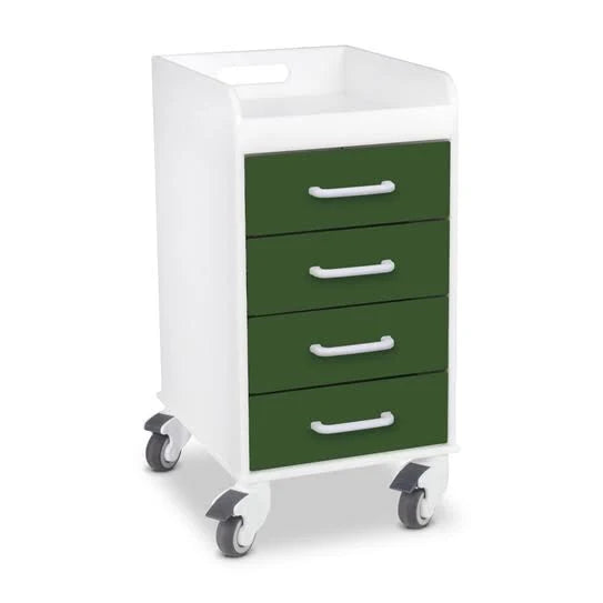 4 Drawer Locking Cart F541