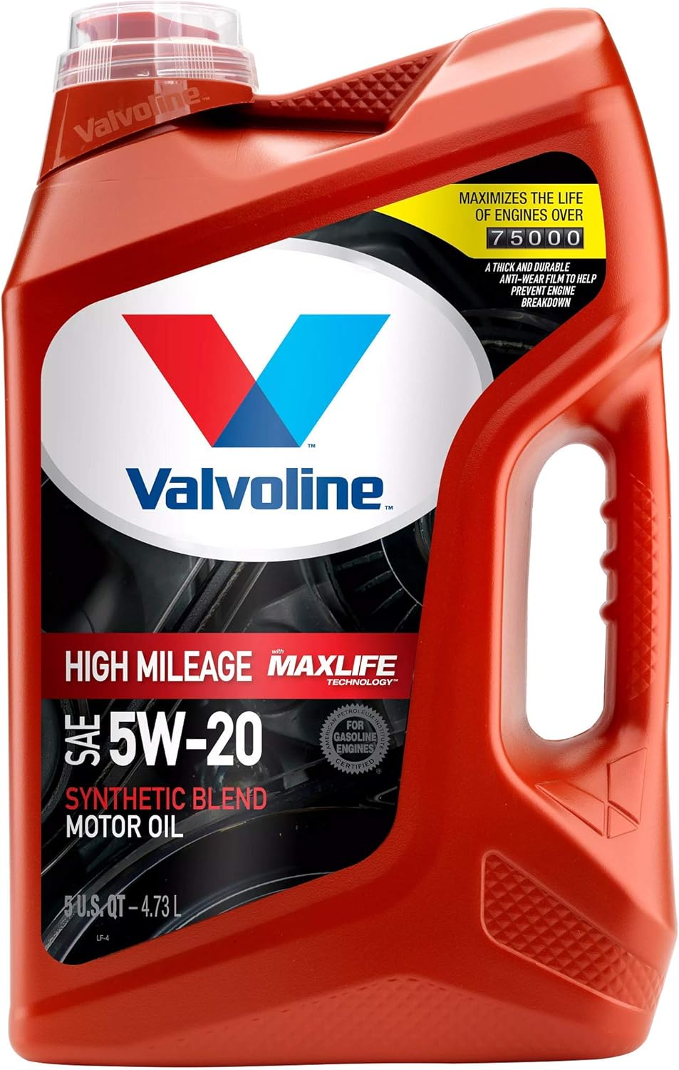 SAE 5W-30 Synthetic Blend Motor Oil 5 QT, Case of 3, Pack of 2 G7087