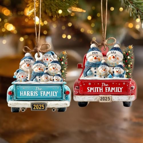 Acrylic Christmas Tree Ornament M2051