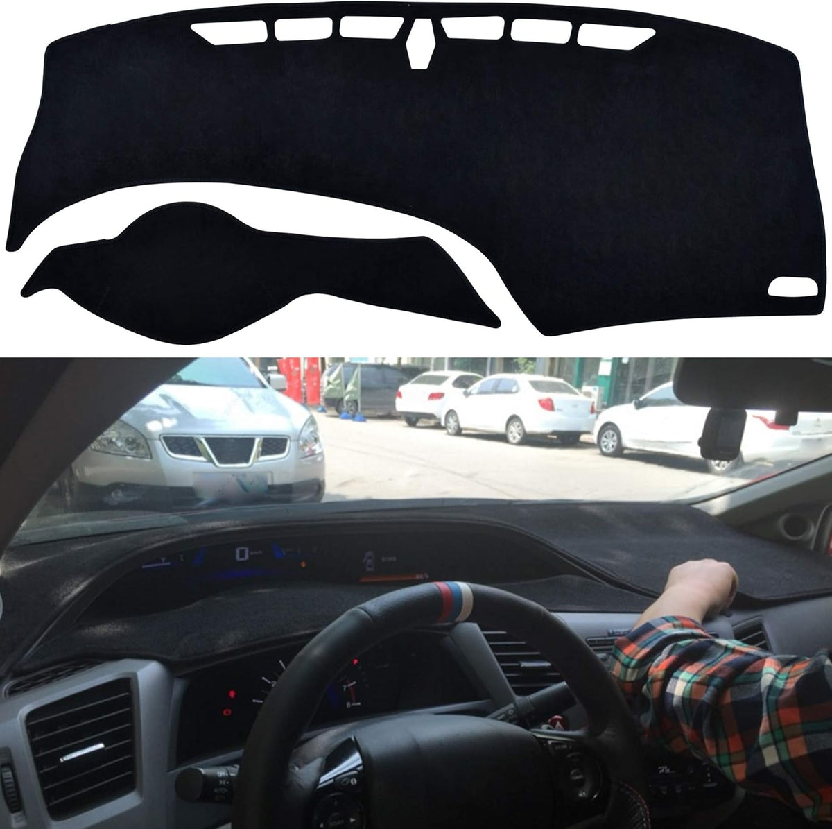 Dashboard Cover Mat Carpet for Honda CRV E855721