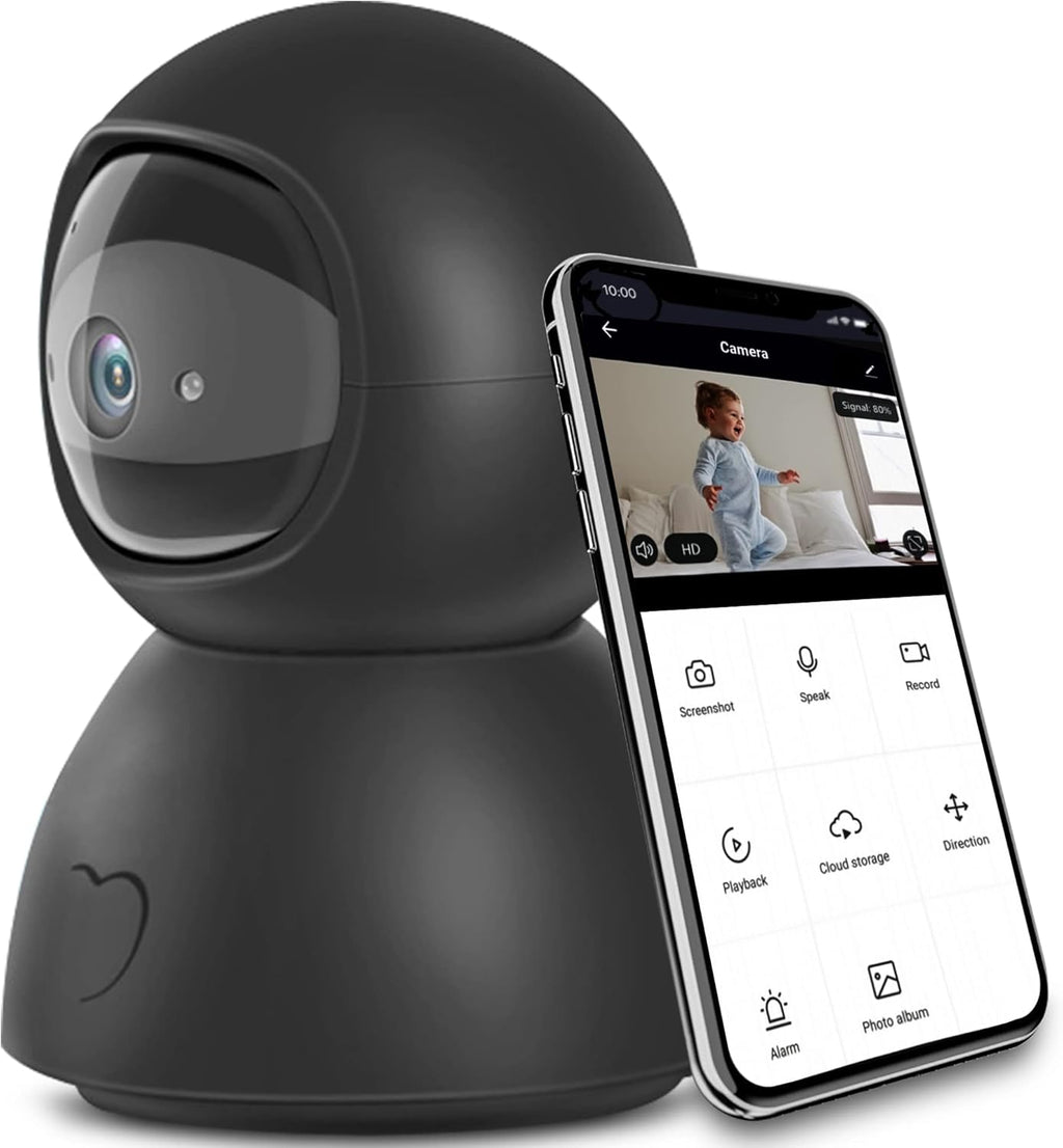 Indoor Plug-in Security Camera with Infrared Night Vision J2661
