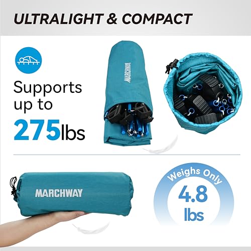 Ultralight Folding Camping Cot Bed (Grey) K492