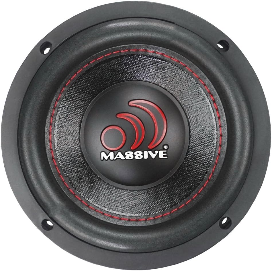 6.5 Inch Car Audio Subwoofer 250 Watt RMS Dual 4 Ohm Q313
